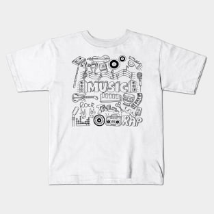 Musical Doodle Kids T-Shirt